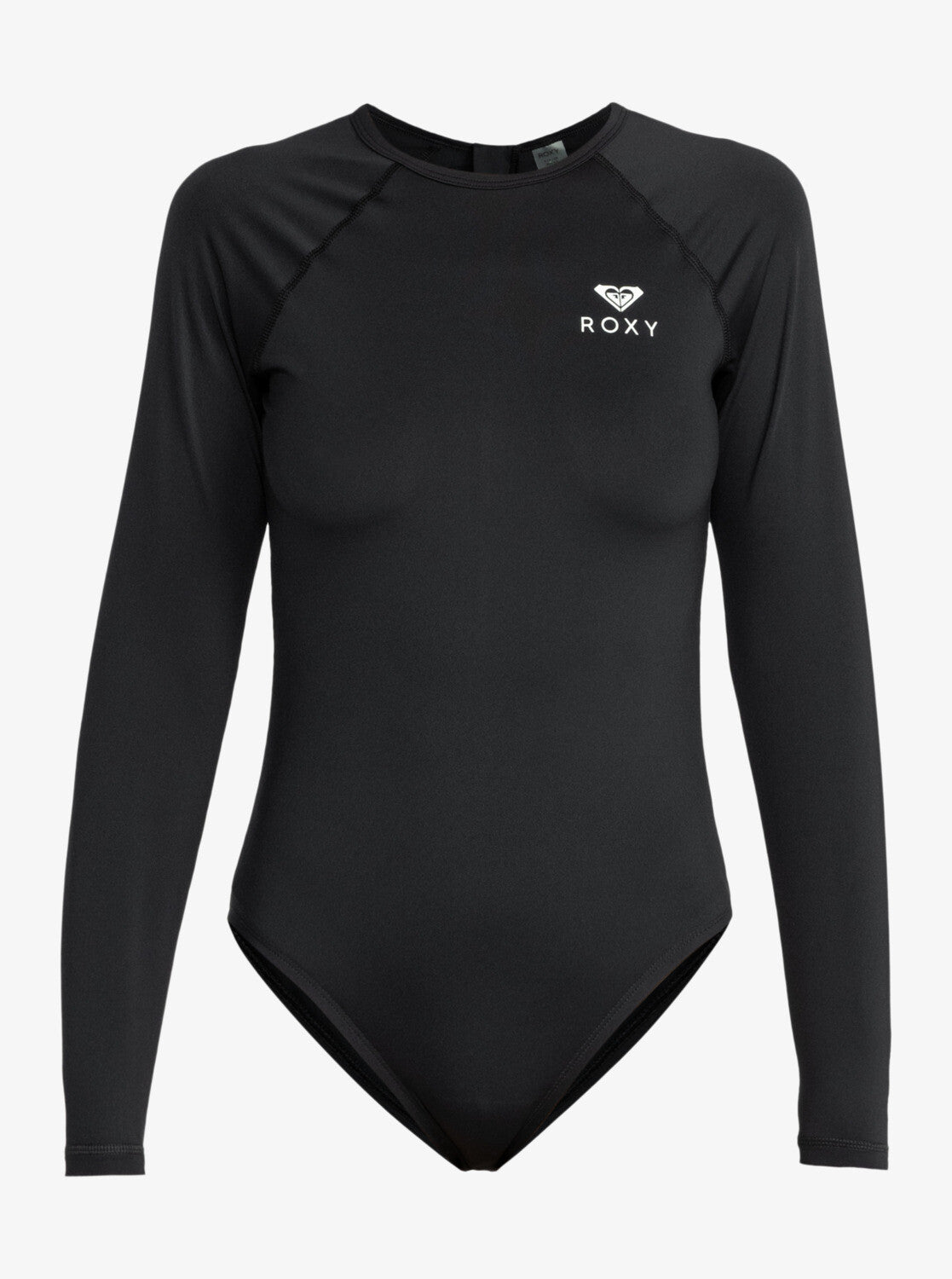 Roxy Women's One Piece Rash Bodysuit Long Sleeved Back Zip Swimsuit UPF50 BNWT