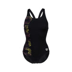 Arena Women's Kikko Pro V Back Graphic One Piece Swimsuit Swimming Costume BNWT