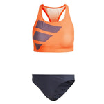 Adidas Women's Big Bars Bikini Swimsuit Swimming Costume HR4386 BNWT