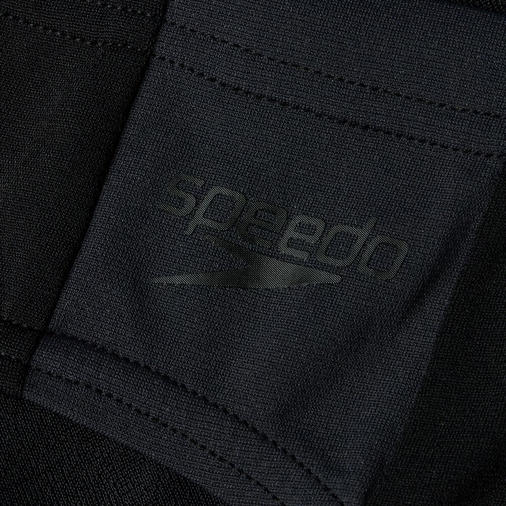 Speedo Men's Boom Logo Splice 7cm Brief Swimming Costume Swimsuit Black BNWT