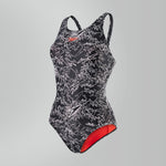 Speedo Women's Boom Allover Muscleback Swimsuit Swimming Costume BNWT