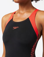 Speedo Women's Boom Splice Muscleback Swimsuit Swimming Costume BNWT