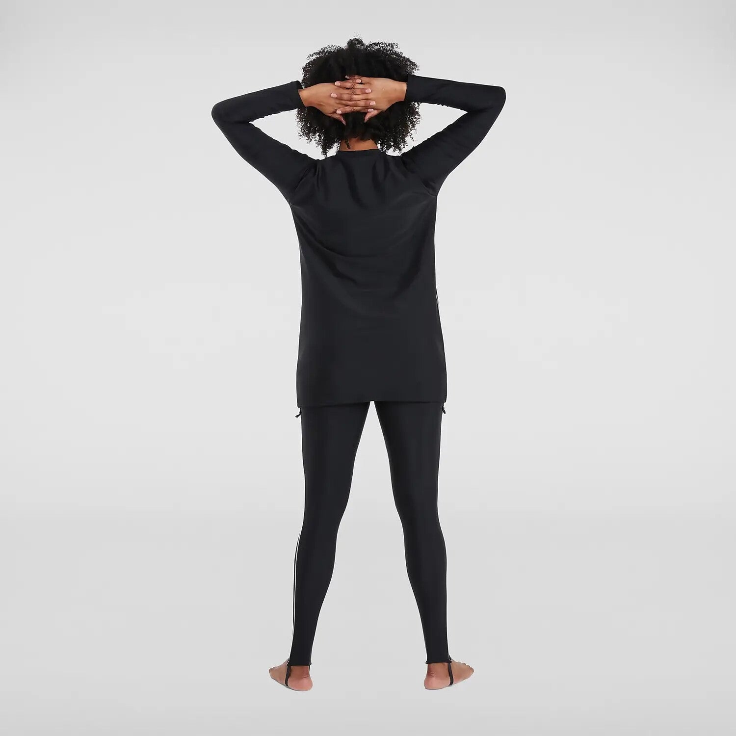 Speedo Women's Long-Line Cover-Up Modest Tunic Swimsuit Swimming Costume BNWT