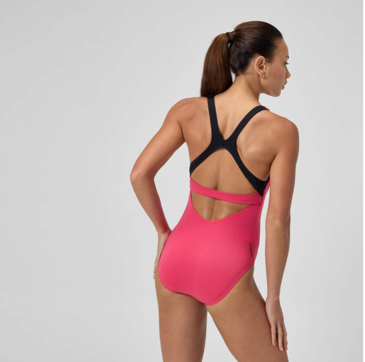 Speedo Women's Flex Band Swimsuit with Swim Bra Swimming Costume BNWT