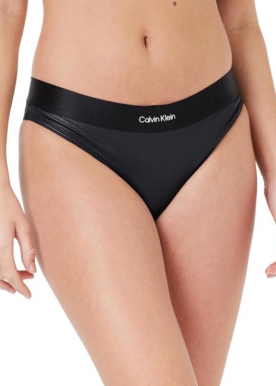 Calvin Klein Women's Refined Bikini Bottoms Swimsuit KW0KW02288