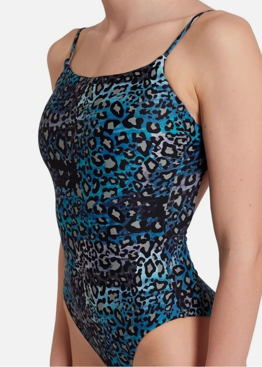 Arena Women's Water Print Swimsuit Swimming Costume Swimwear