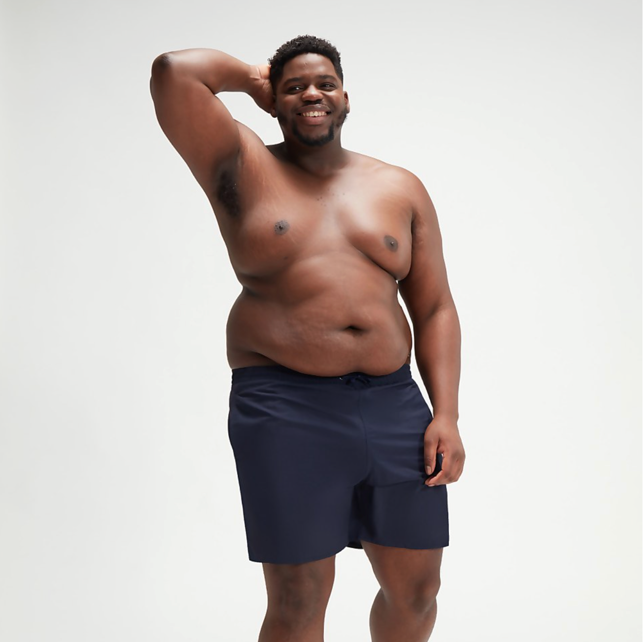 Speedo Men's Plus Size Essential 16" Swim Shorts Watershort - Navy