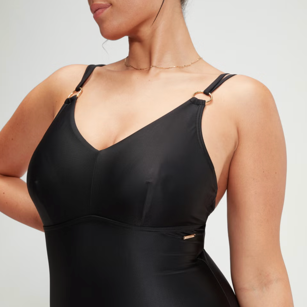 Speedo Women's Shaping Strappy Swimsuit Swimming Costume Swimwear