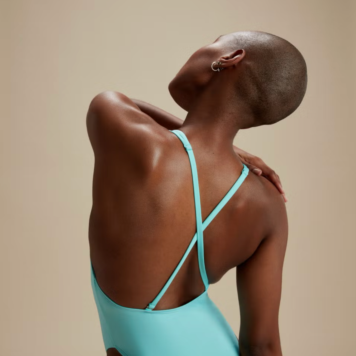 Speedo Women's FLU3NTE Solid Multiwear Swimsuit Swimming Costume - Turquoise