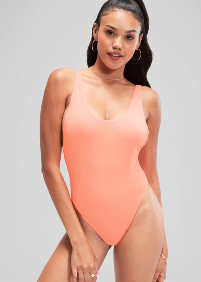 Speedo Women's FLU3NTE Solid Multiwear Swimsuit Swimming Costume - Coral