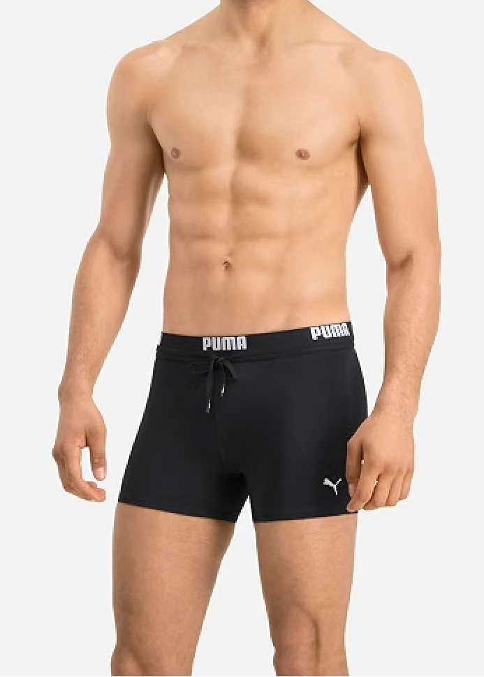 Puma Men's Logo Swim Shorts Trunks Swimsuit Swimming Costume