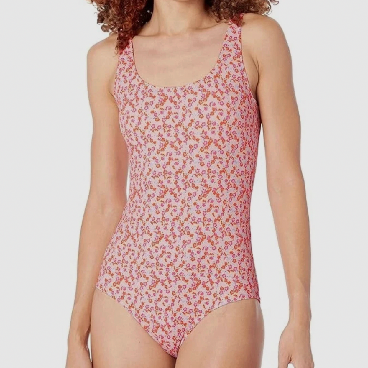 Amazon Essentials Women's One Piece Coverage Swimsuit Swimming Costume