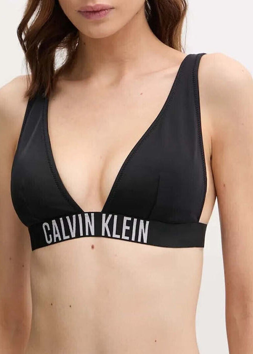 Calvin Klein Women's Triangle Bralette Bikini Top Swimsuit Swimming KW0KW02832