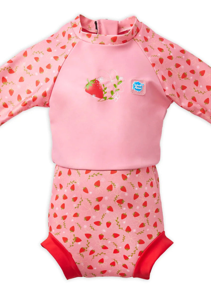 Splash About Baby & Toddler Girls Happy Nappy Sunsuit Wetsuit Swim Nappy
