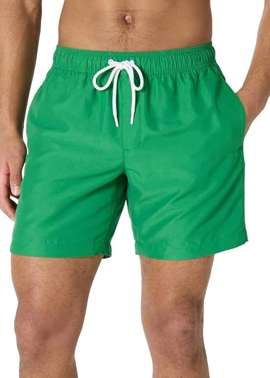 Amazon Essentials Men's 7” Quick Dry Swim Shorts Trunks Swimsuit Swimming