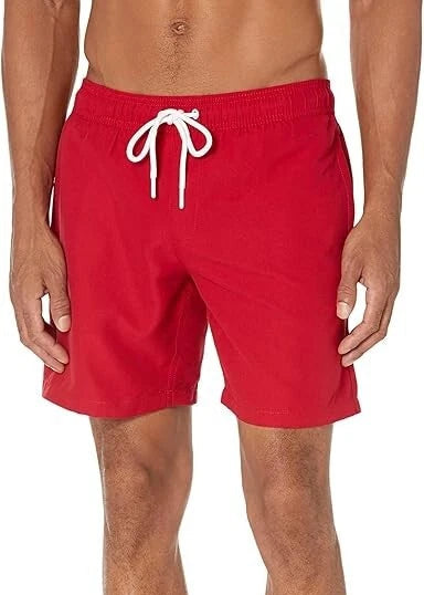 Amazon Essentials Men's 7” Quick Dry Swim Shorts Trunks Swimsuit Swimming